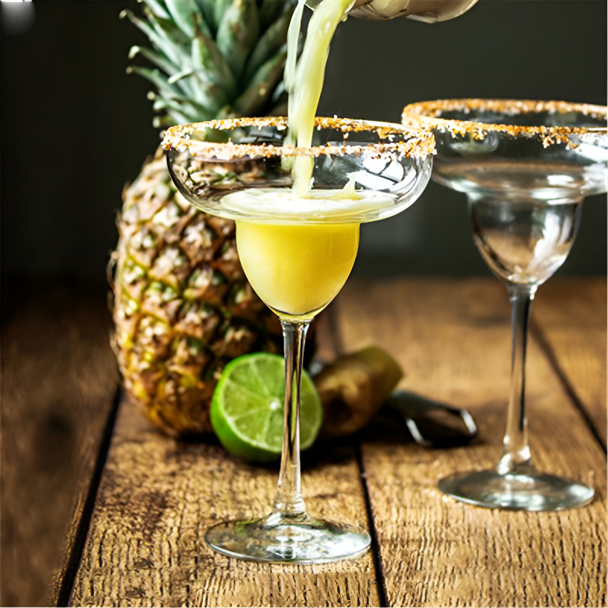 Melbify Margarita Glasses | 450ml | Martini Glasses |Cocktail Glasses for Margarita,Martini,Cocktails | Fancy| Unique| Imported