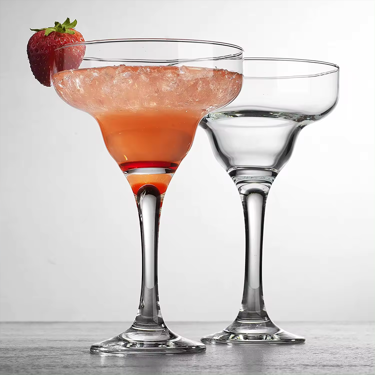 Melbify Margarita Glasses | 450ml | Martini Glasses |Cocktail Glasses for Margarita,Martini,Cocktails | Fancy| Unique| Imported
