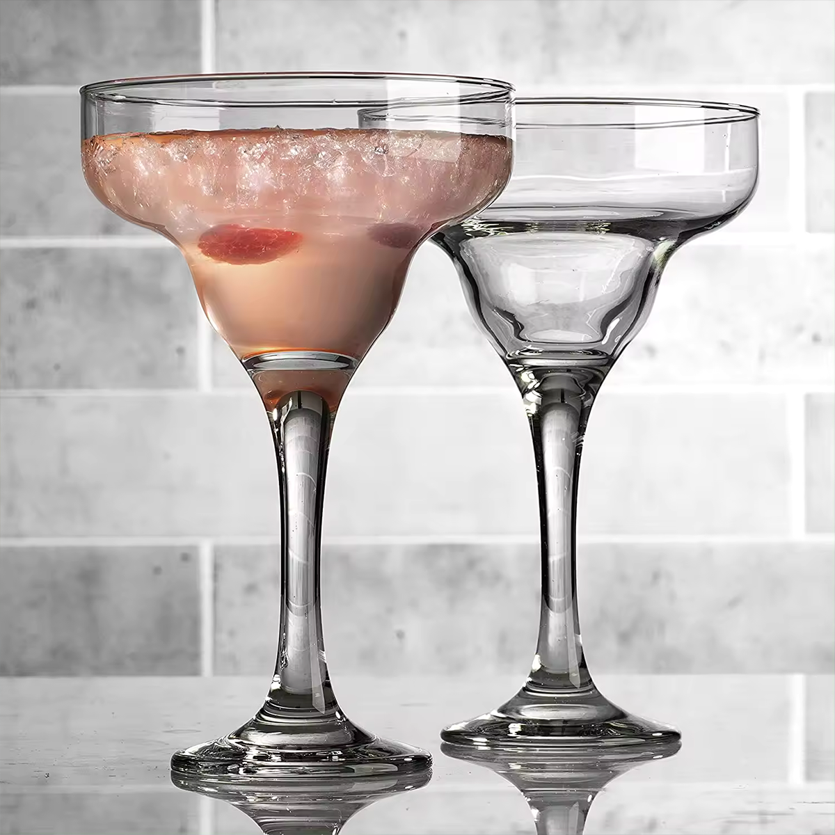 Melbify Margarita Glasses | 450ml | Martini Glasses |Cocktail Glasses for Margarita,Martini,Cocktails | Fancy| Unique| Imported
