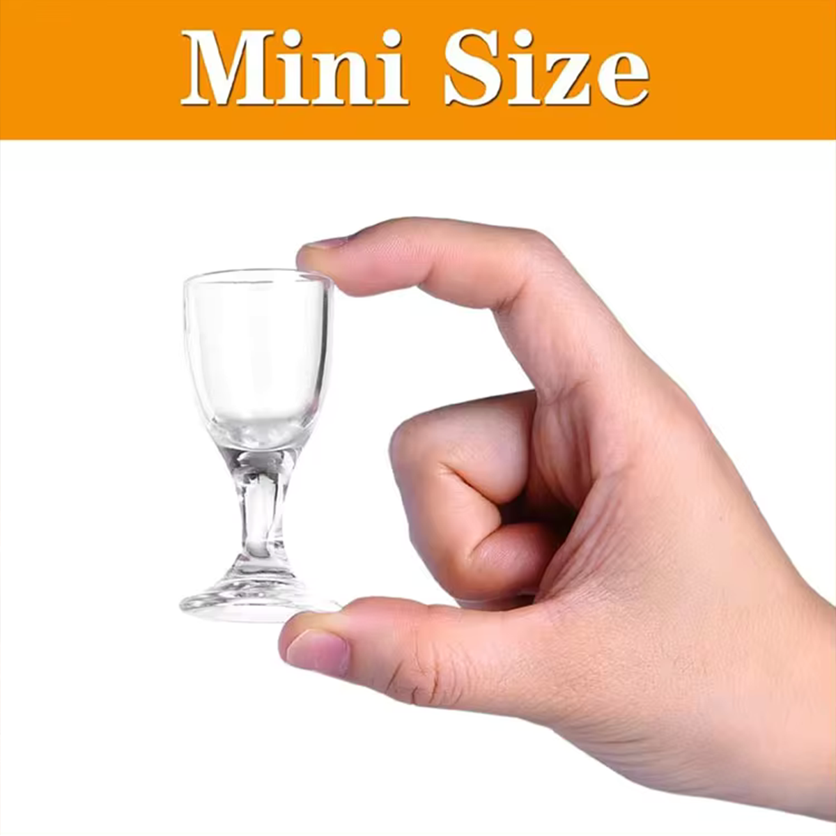 Melbify Goblet Shot Glasses | 30ml | Tequila Shot Glass Set | Vodka Shot Glasses | Party Shot Glasses | Luxury Shooter Glasses | Quirky Shot Glass