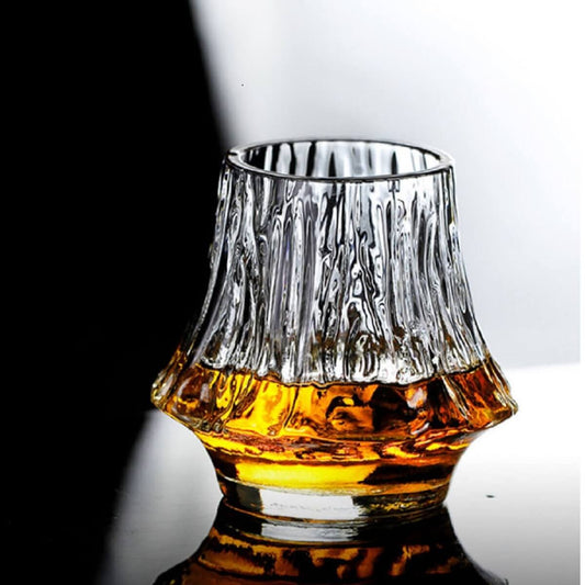 Japanese Mount Fuji Whiskey Glass, 180 ml , Set of 6