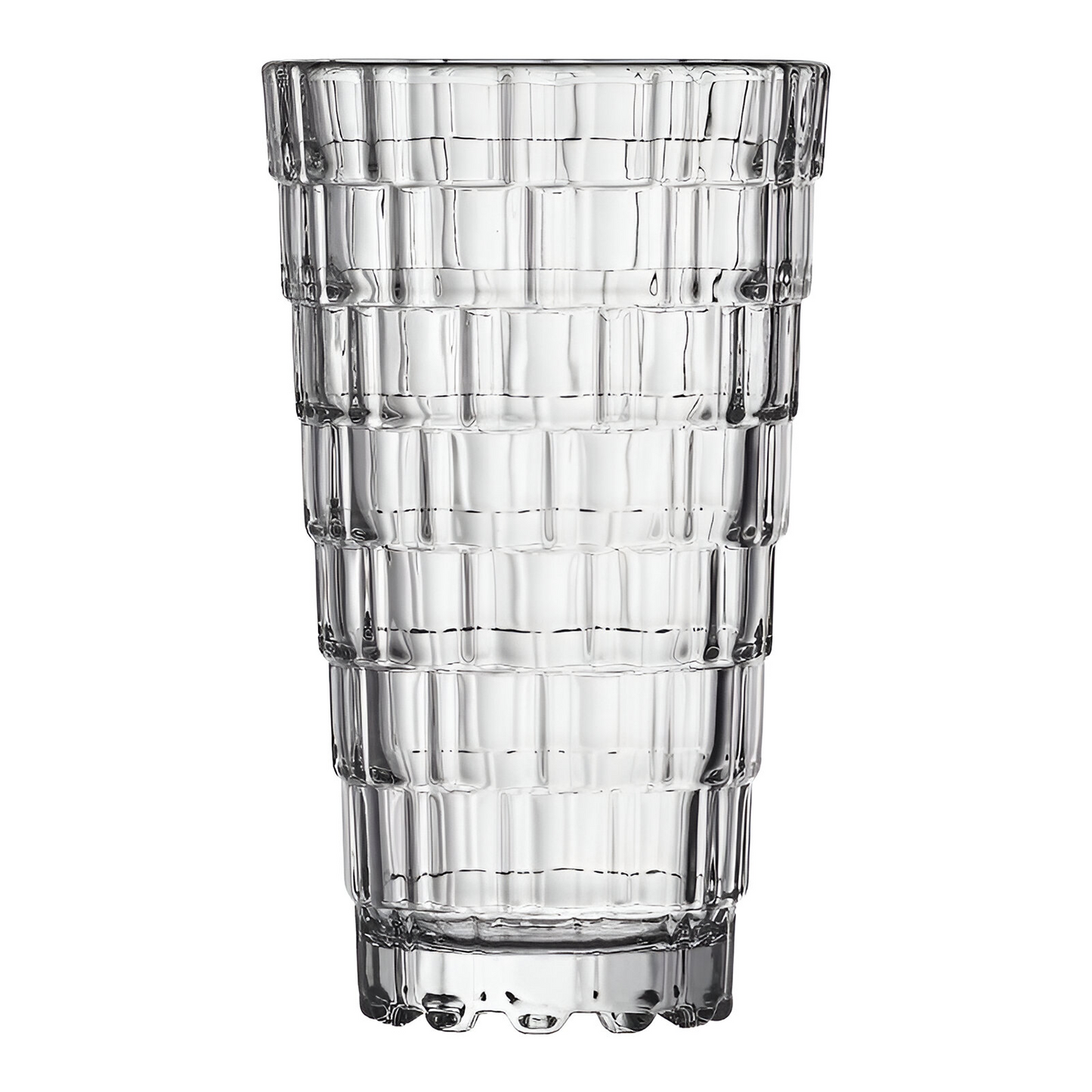 Melbify Step Mojito Whiskey Glasses Gift Set | Capacity | Set of 6 | Crystal Luxury Stack Highball Tumbler Glasses | Ideal for wedding gifts, anniversary, VIP and corporate gifts