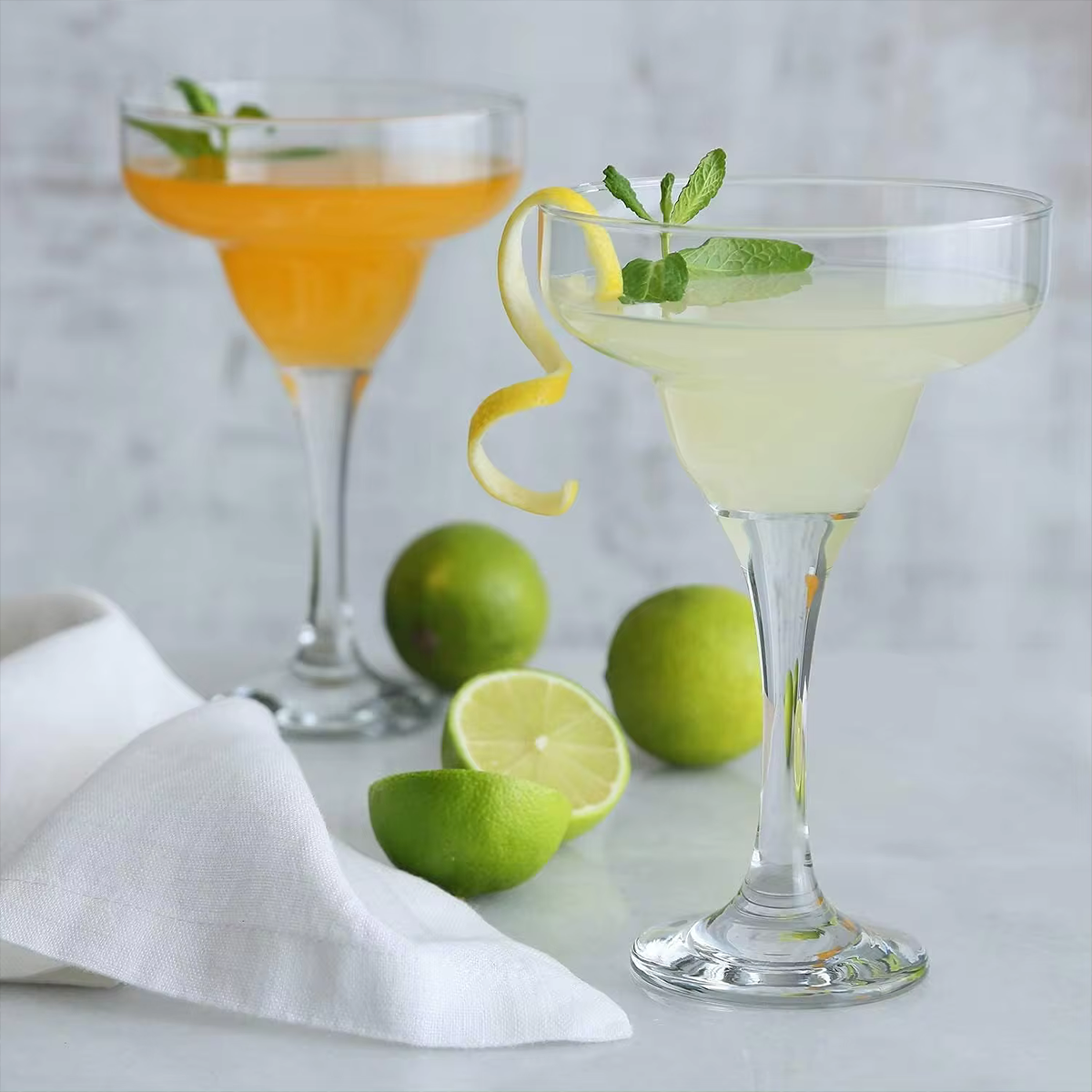 Melbify Margarita Glasses | 450ml | Martini Glasses |Cocktail Glasses for Margarita,Martini,Cocktails | Fancy| Unique| Imported