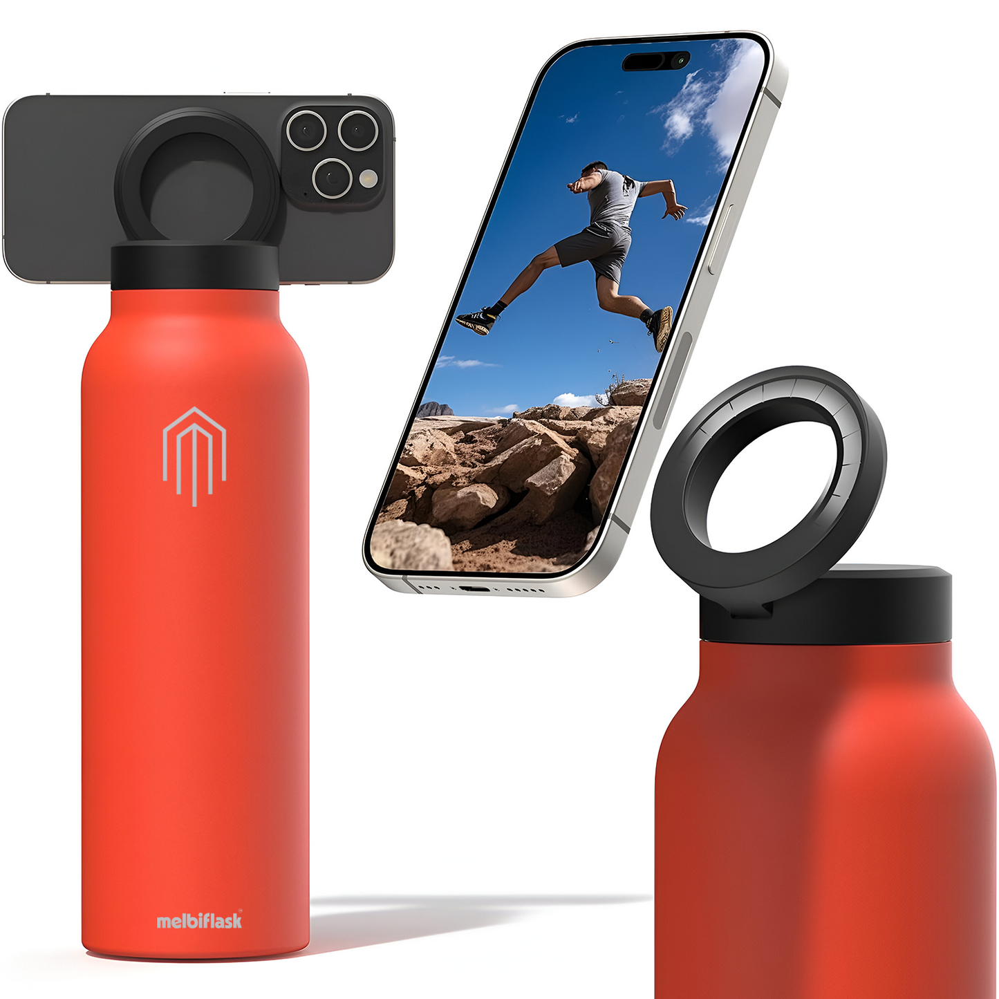 Melbipod Orange - melbiflask