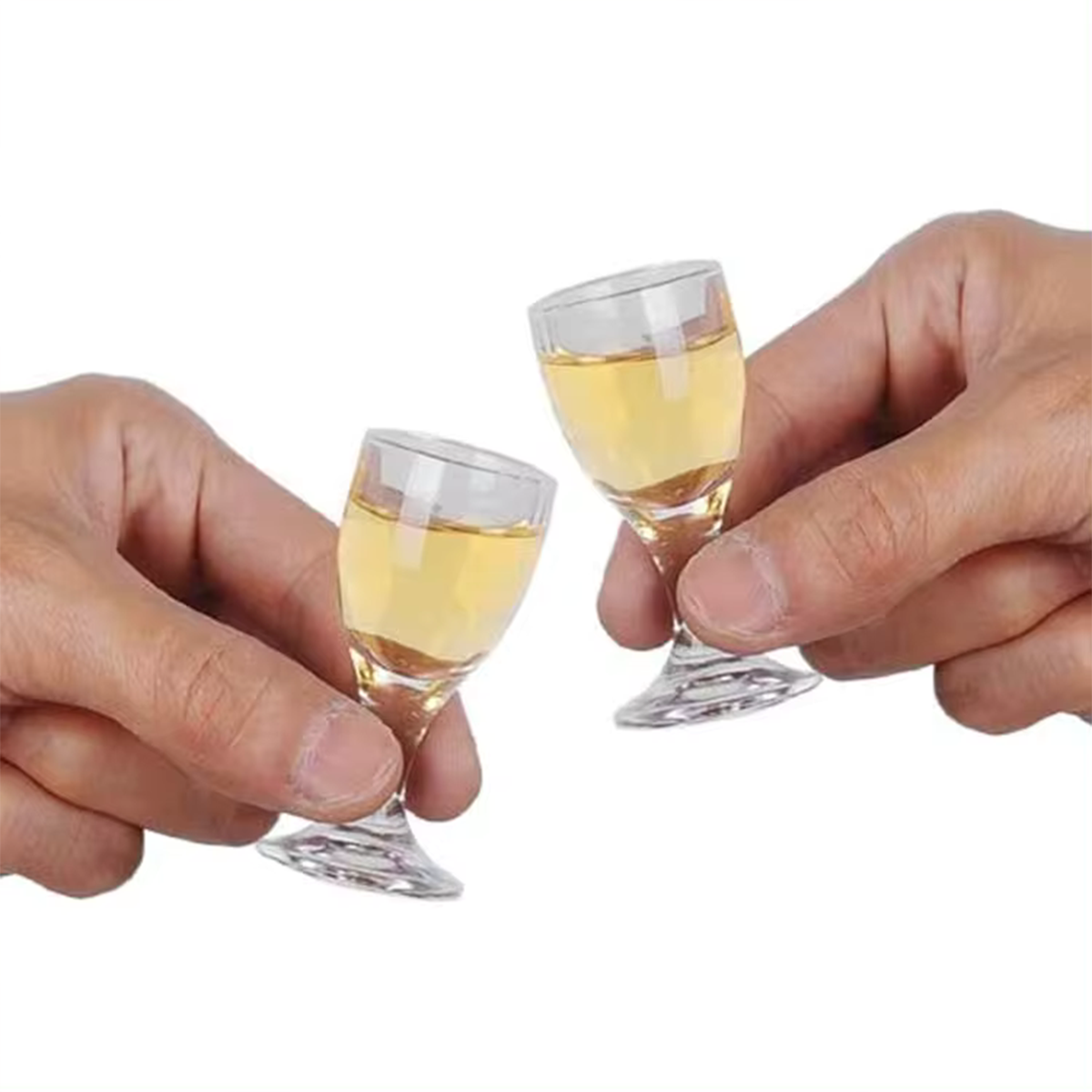 Melbify Goblet Shot Glasses | 30ml | Tequila Shot Glass Set | Vodka Shot Glasses | Party Shot Glasses | Luxury Shooter Glasses | Quirky Shot Glass