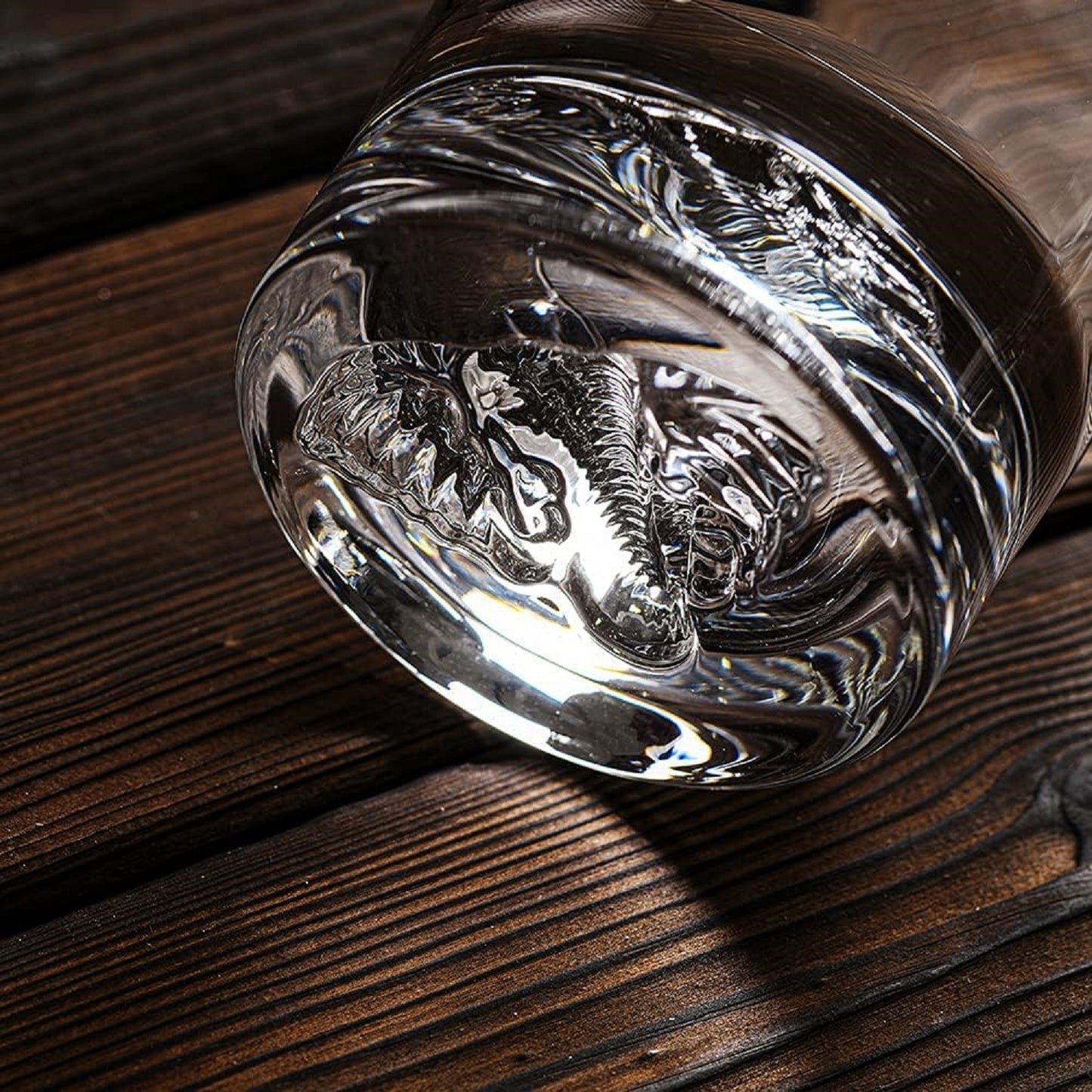 Melbify Plain Elephant Whiskey Glass | 300 ml | Premium | Unique| Big Size | Broad | Animal Whiskey Glass| Old Fashioned Whiskey Glass| High Ball Glass with Thick Bottom