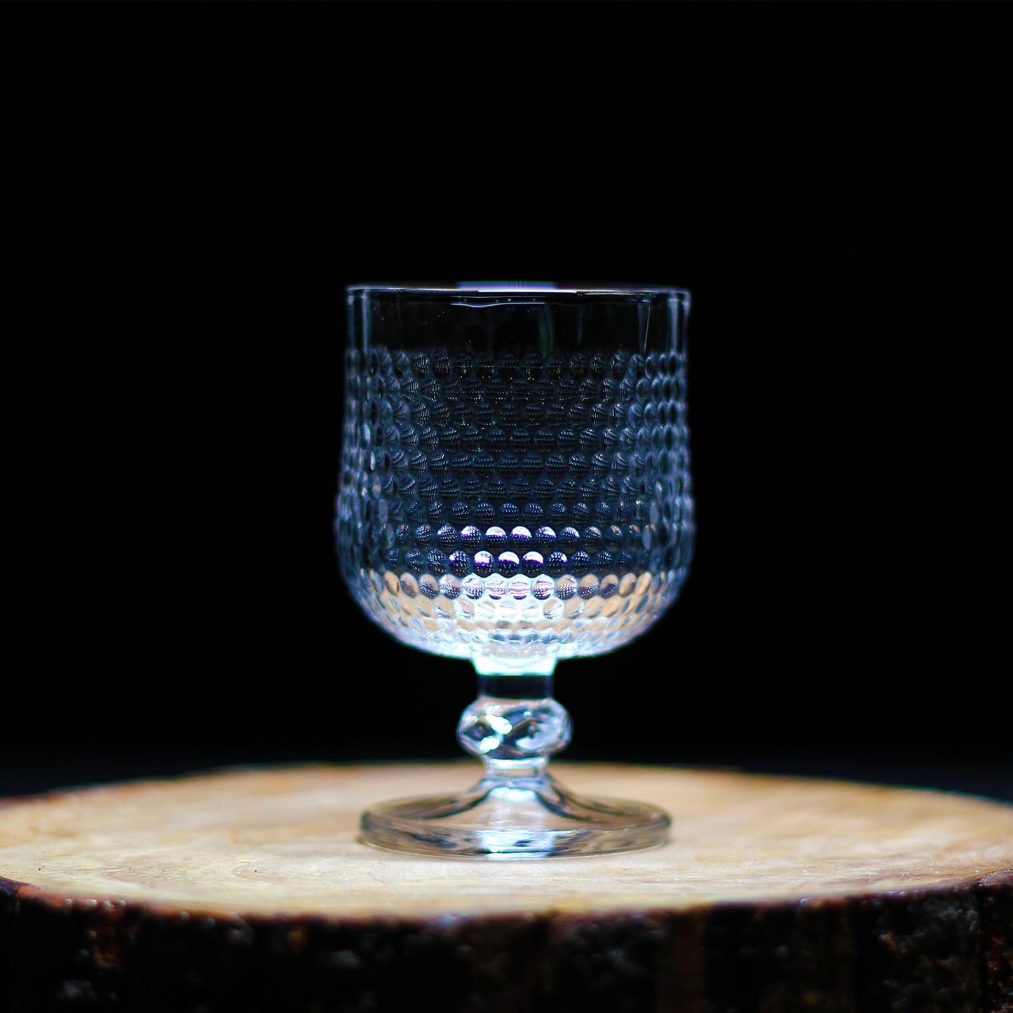 Melbify Crystallite Brandy Snifter Glasses | 180 ml | Cognac, Brandy Balloon, Tulip Glasses | Large, Elegant, Old Fashioned Crystal Barware