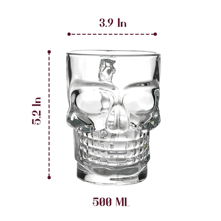 Skull Beer Mug 500 ml melbify