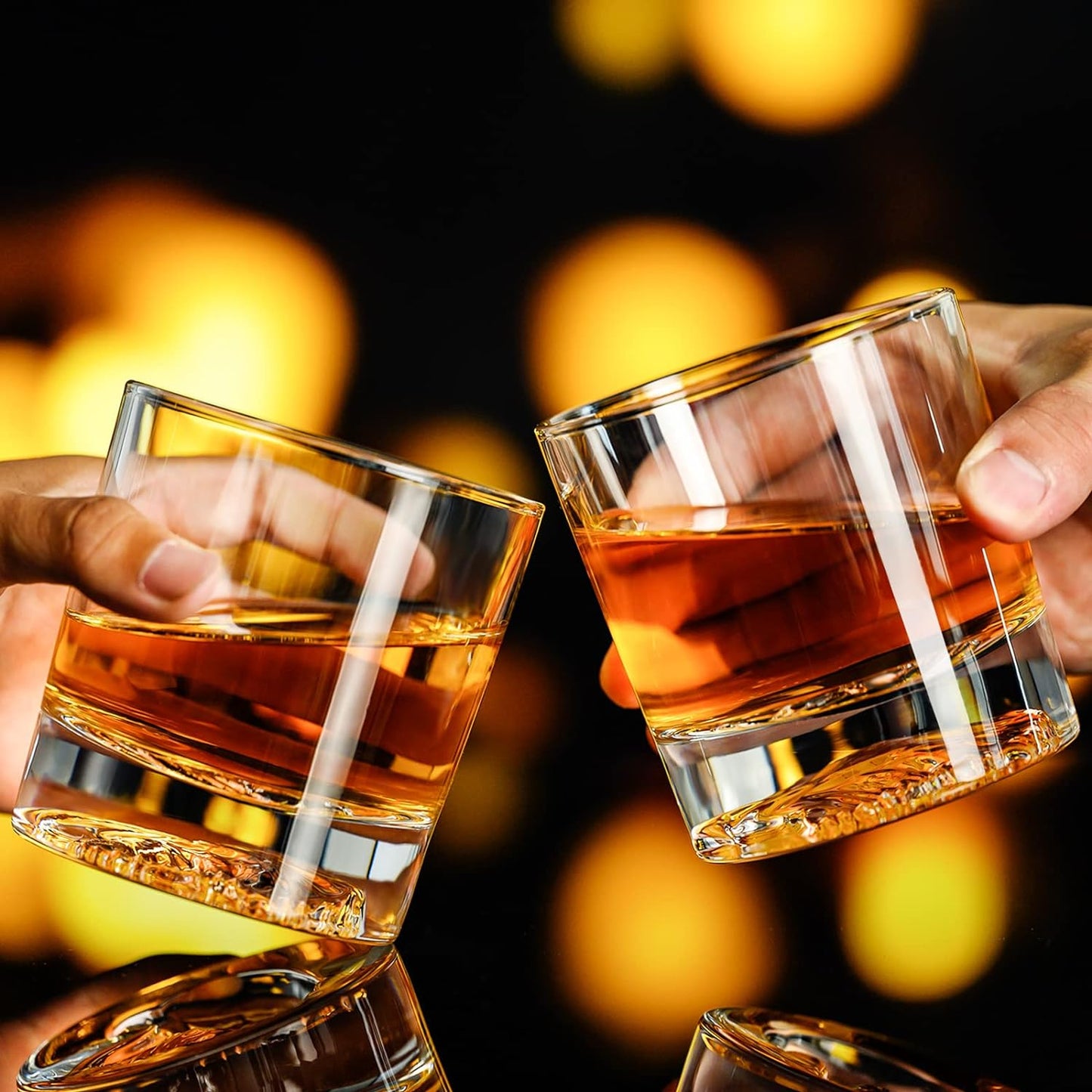 Melbify Plain Elephant Whiskey Glass | 300 ml | Premium | Unique| Big Size | Broad | Animal Whiskey Glass| Old Fashioned Whiskey Glass| High Ball Glass with Thick Bottom