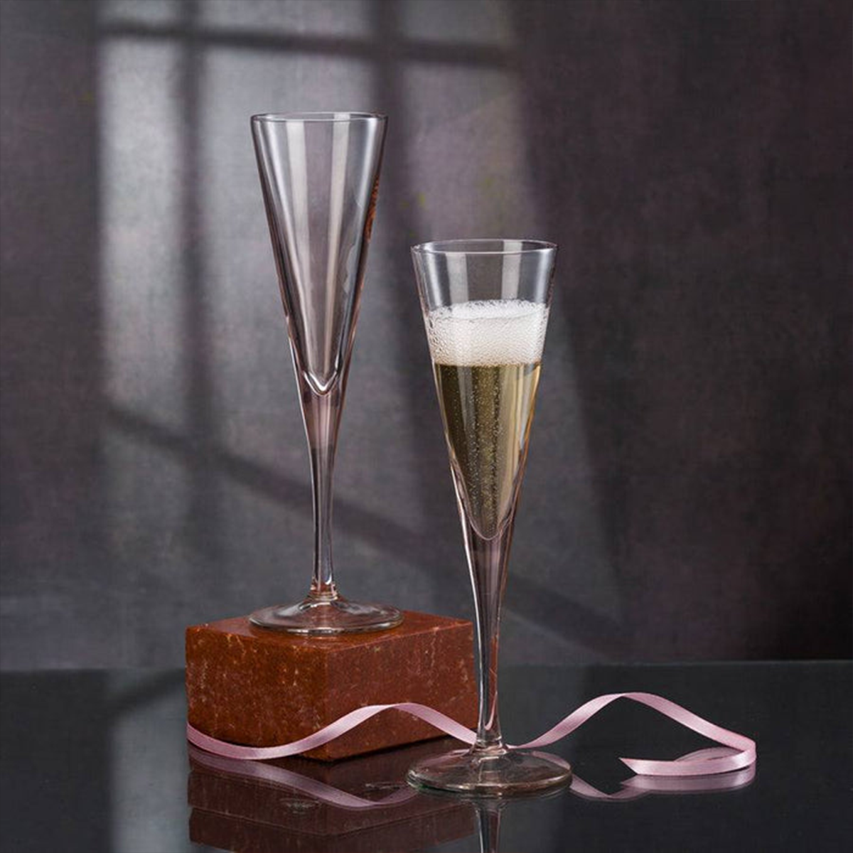 Melbify Aviary Wine Glasses | 200 ml | Wide Mouth | Luxury | Crystal Wine Glass Set | Luxury Wine Glasses | Fancy Wine Glass Set
