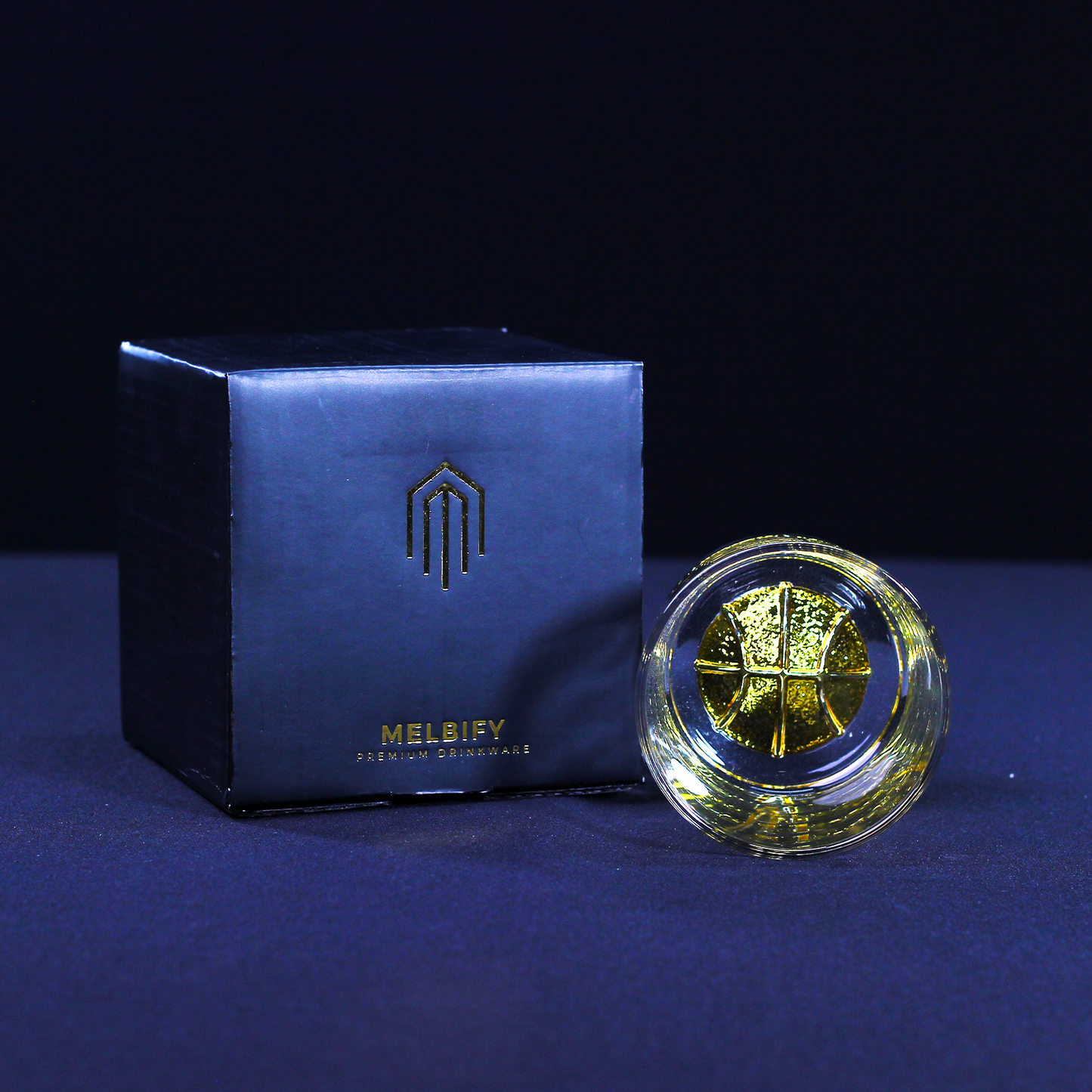 Basketball Gold Gift Box - 1 Pc