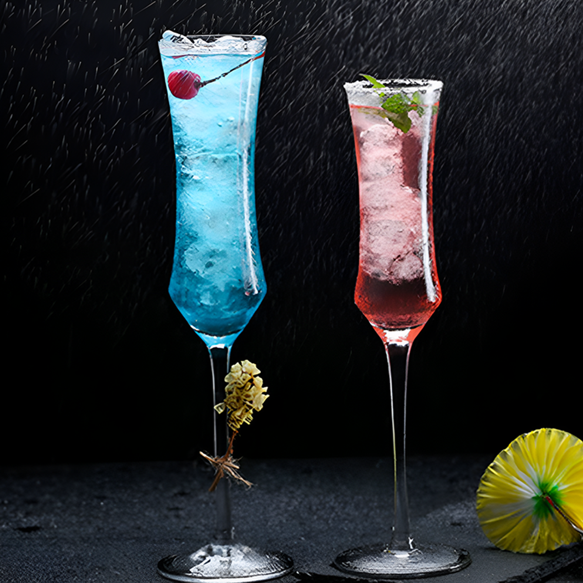 Melbify Tube Wine Glasses | 160 ml | Wide Mouth Luxury Wine Glass | Fancy| Imported | Crystal Wine Glasses Gift Set | Designer | Unique Wine Glasses
