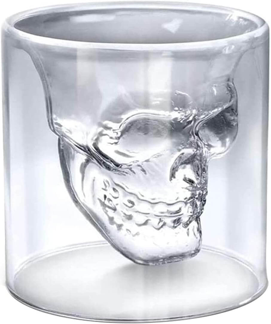 Double Wall Skull Shot Glasses |150 ML melbify shot glasses