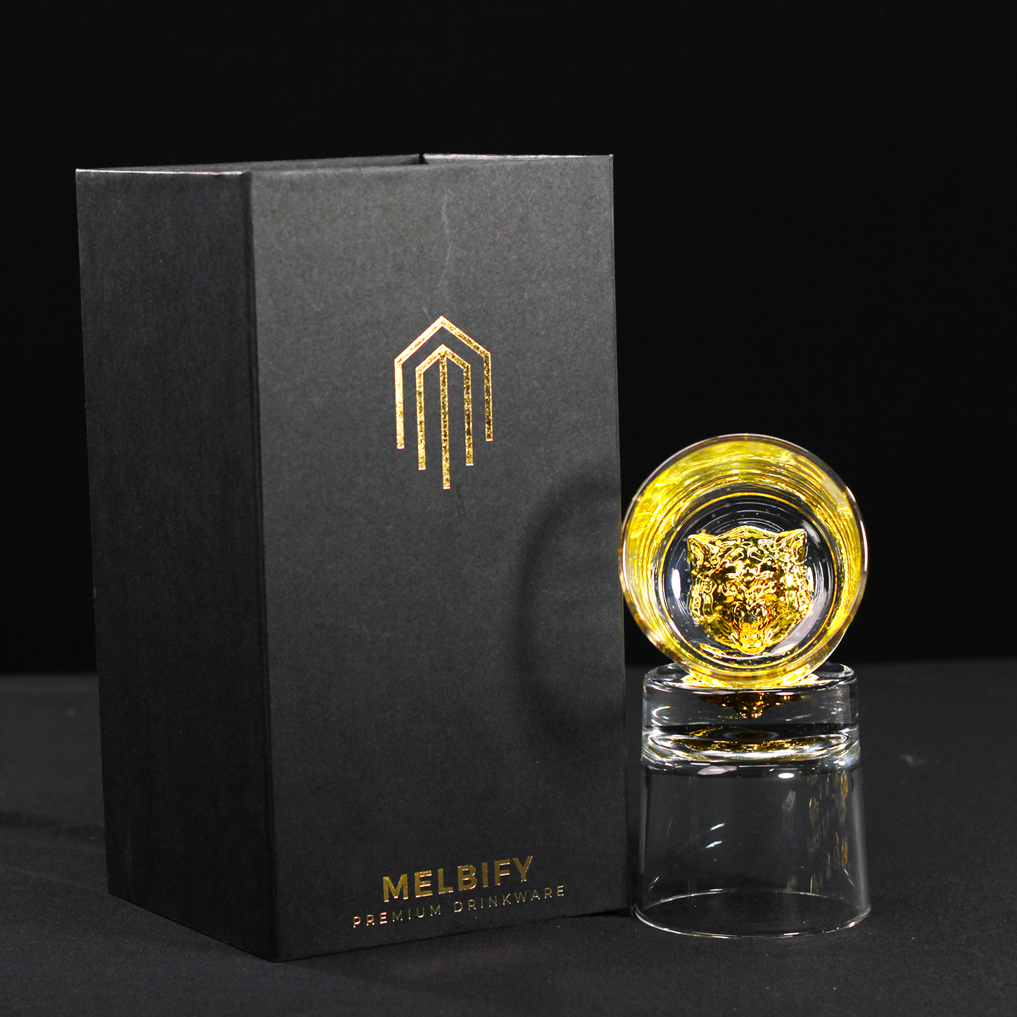 Wolf Gold Gift Box - Set of 2