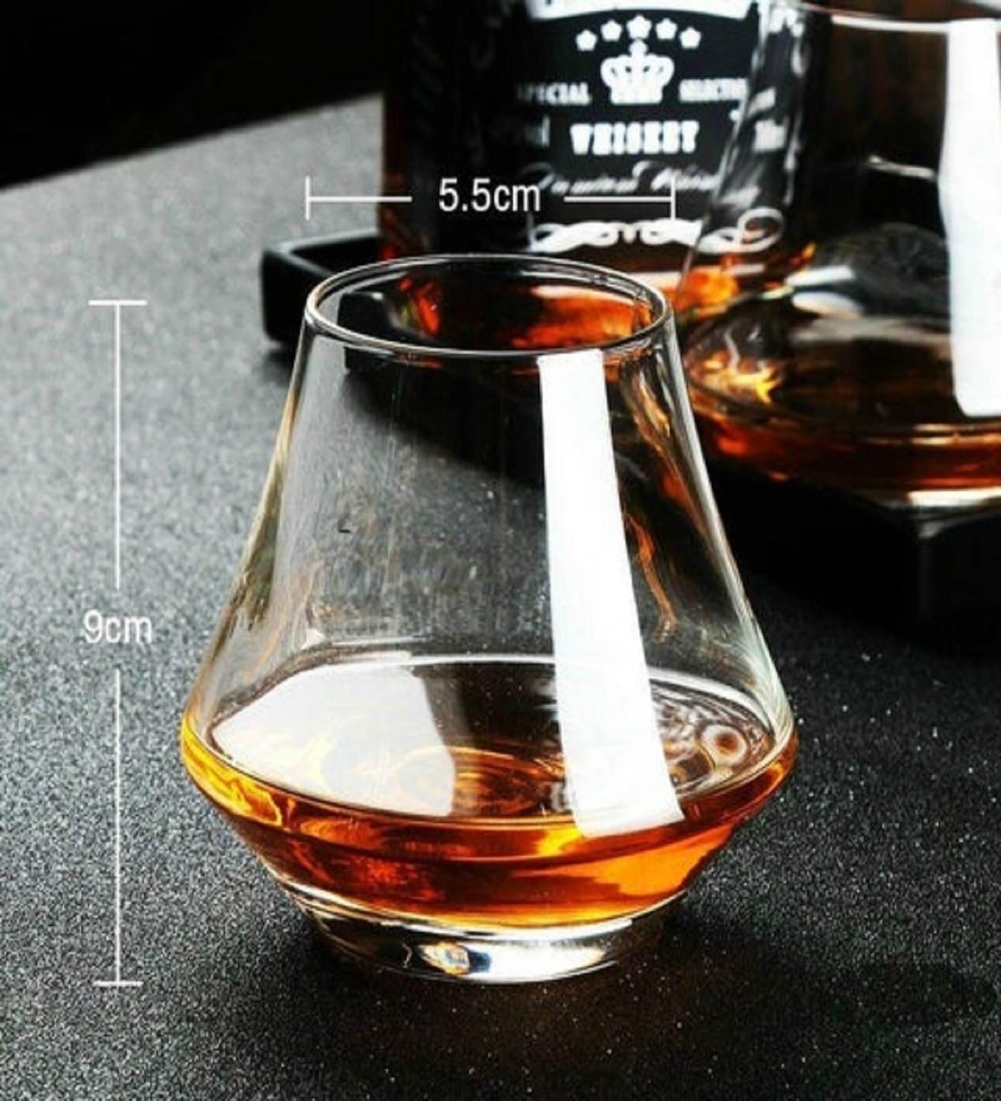 Shapey Girl Whiskey Glasses 360 ML My Store Whiskey Glasses