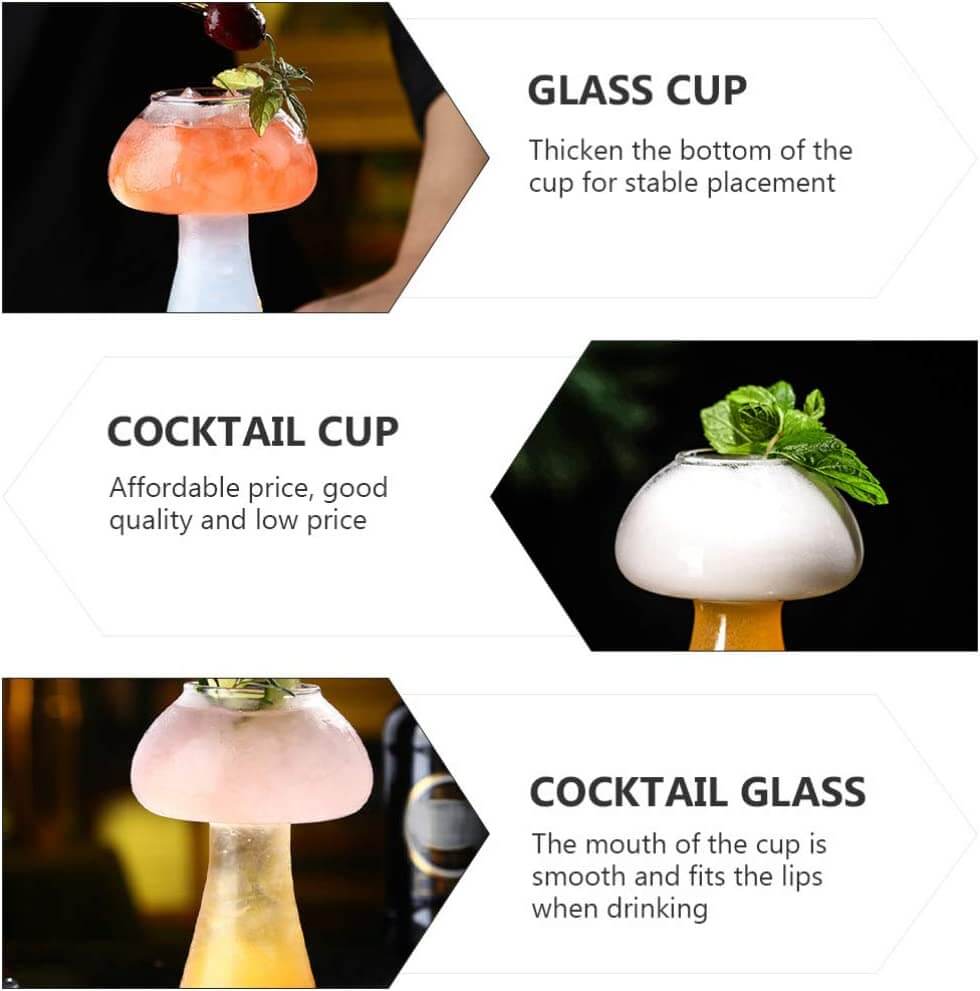 Mushroom Glass 300 ml melbify