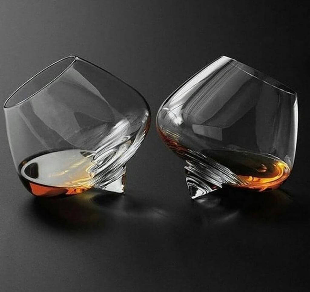 Rolly Polly Wine Decanter 1250 ml & 2 Glasses 330 ml melbify