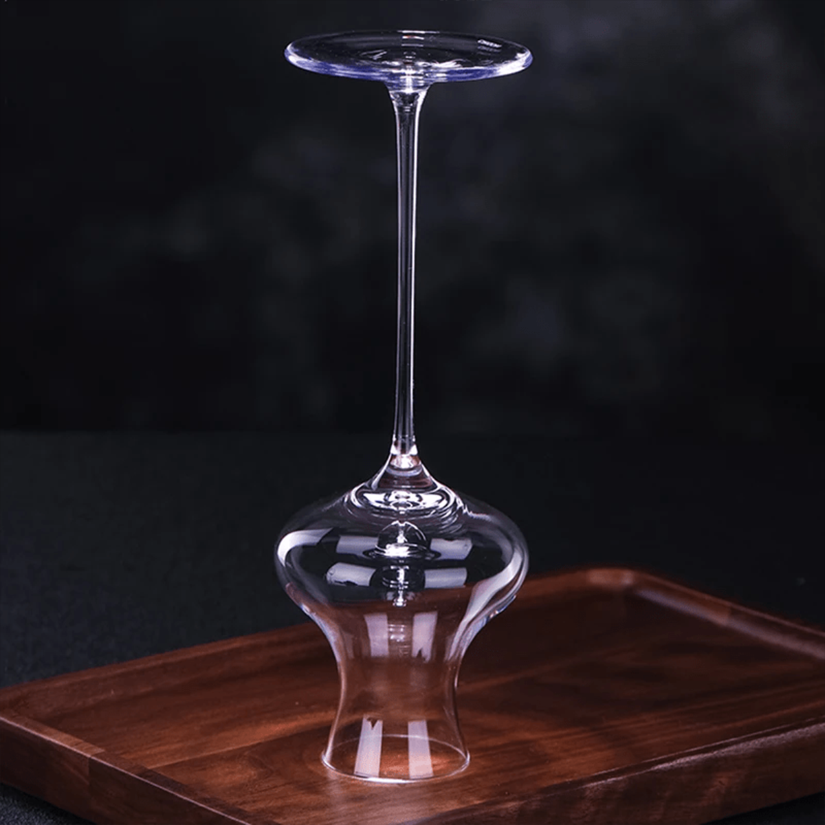 Melbify Nosing Glass with Stem | Volume 75ml | Wine, Whiskey, Brandy, Cognac Snifter | Crystal Glass | Large, Elegant Snifter for Cocktails