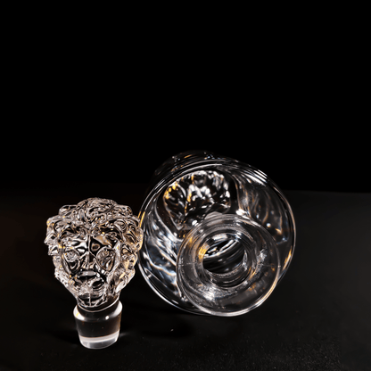 Lion Decanter | Decanter 850 ml | Premium | Serving for Whiskey,Rum, Scotch,Tequila, Vodka, and Brandy | Gift Set