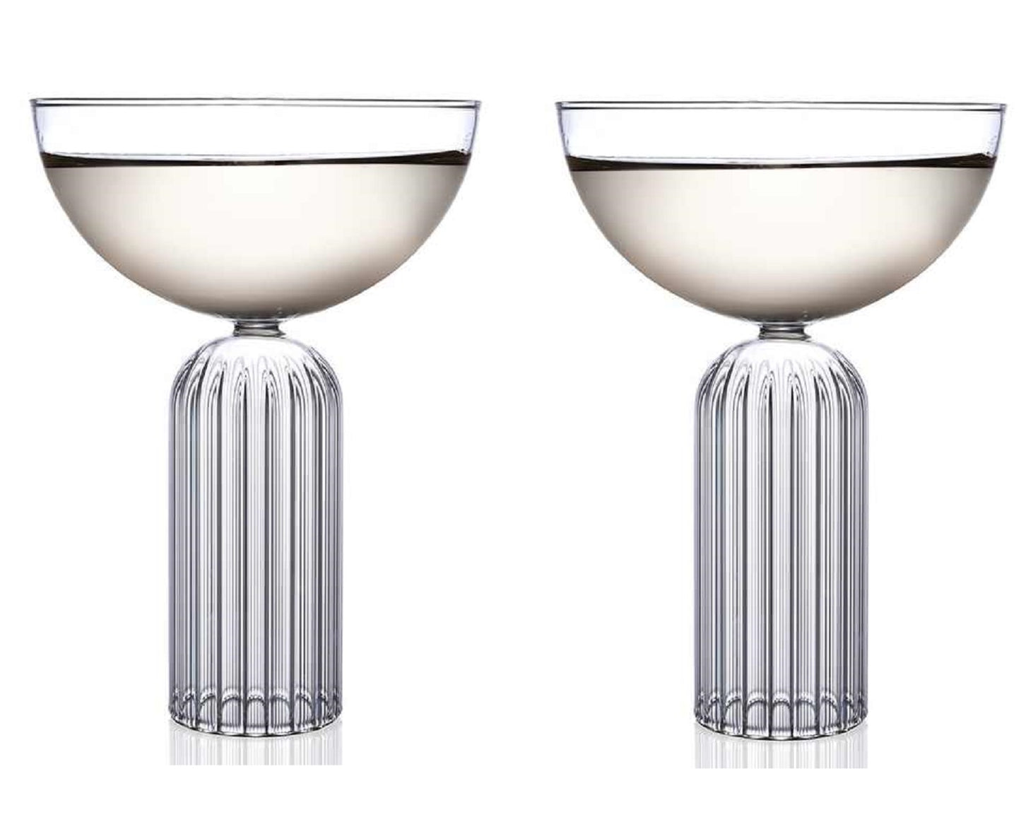 Ribbed Stem Cocktail Glass 250 ML melbify