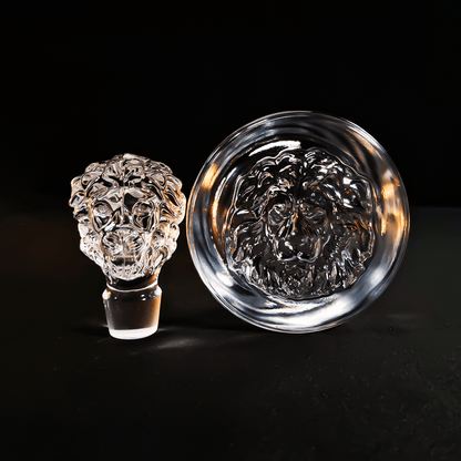 Lion Decanter | Decanter 850 ml | Premium | Serving for Whiskey,Rum, Scotch,Tequila, Vodka, and Brandy | Gift Set