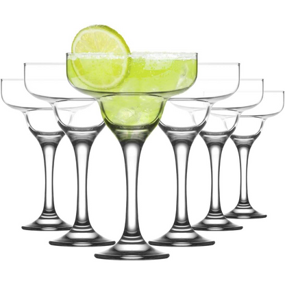 Melbify Margarita Glasses | 450ml | Martini Glasses |Cocktail Glasses for Margarita,Martini,Cocktails | Fancy|  Unique| Imported