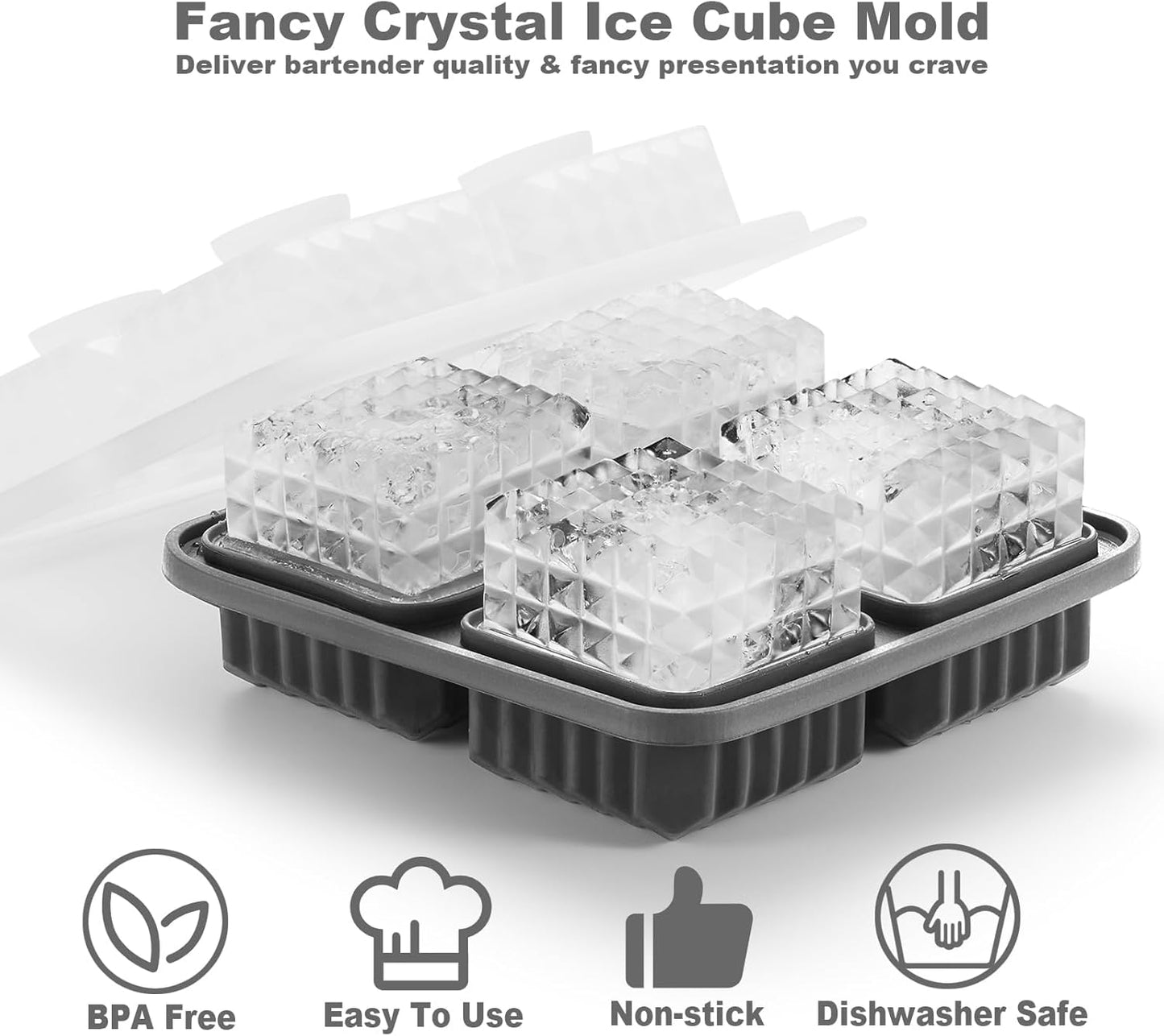 Square Shape Ice Cube Tray