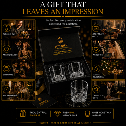 Melbify Plain Eagle Whiskey Glass |300 ml | Animal Whiskey Glass | Old Fashioned Whiskey Glass| Premium | Unique| Big| Broad | Round Whiskey Glass with Thick Bottom