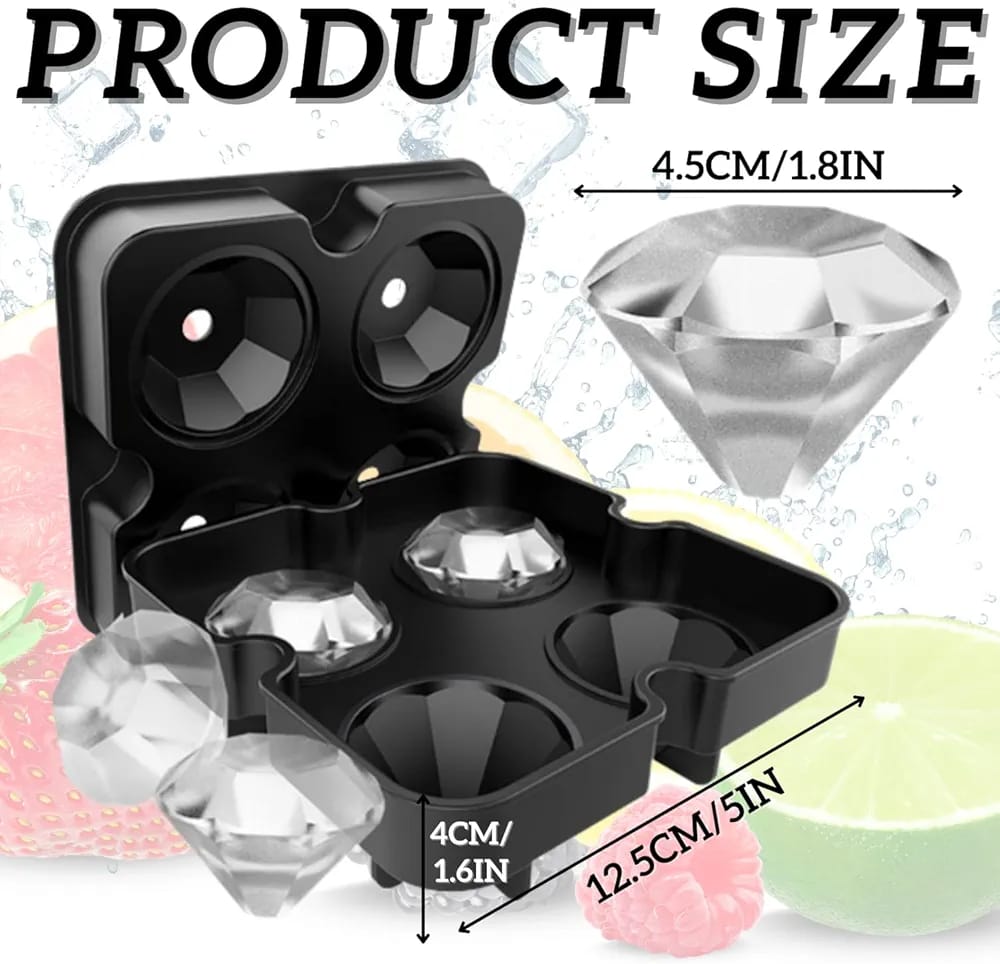 Diamond Shape Ice Cube Tray