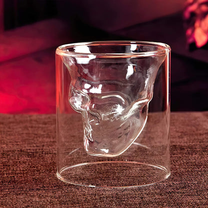 Double Wall Skull Shot Glasses |150 ML melbify shot glasses