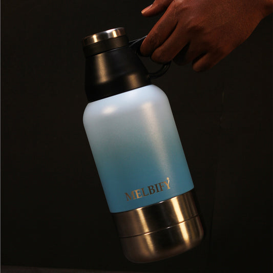 Melbiflask Insulated Vacumm Flask Bottle 1 Ltr
