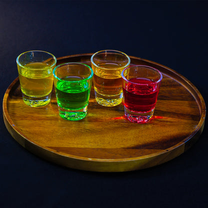 Melbify Animal Pattern Shot Glasses | 50 ML | Set of 4 | Premium | Shot Glass for Vodka, Whiskey, Rum,Tequila, Espressos, Spirits & Liquors | Gift Set