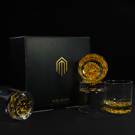 Gold Lion Gift Box - Set of 4