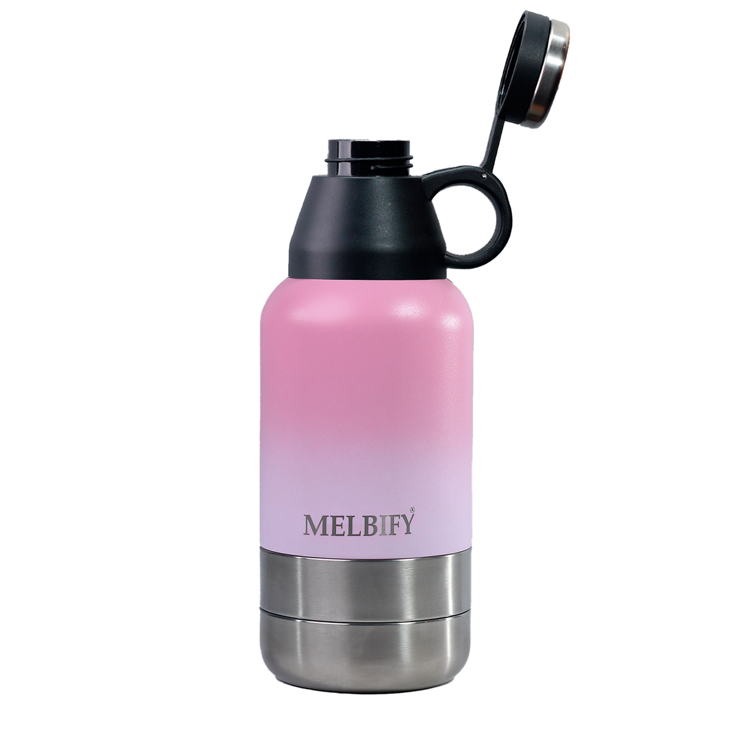 Melbiflask Insulated Vacuum Flask Bottle 1 Ltr ( Pink)