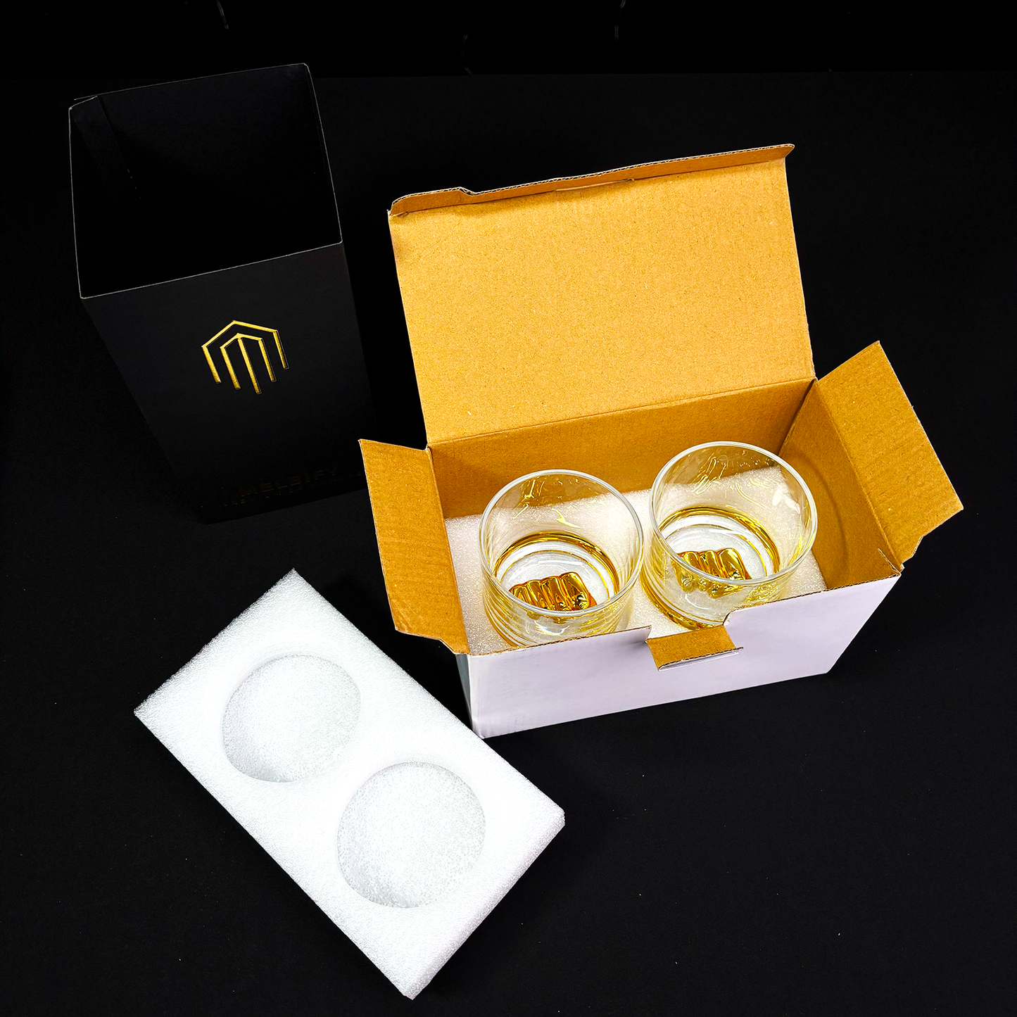 Knockout Gold Gift Box - Set of 2