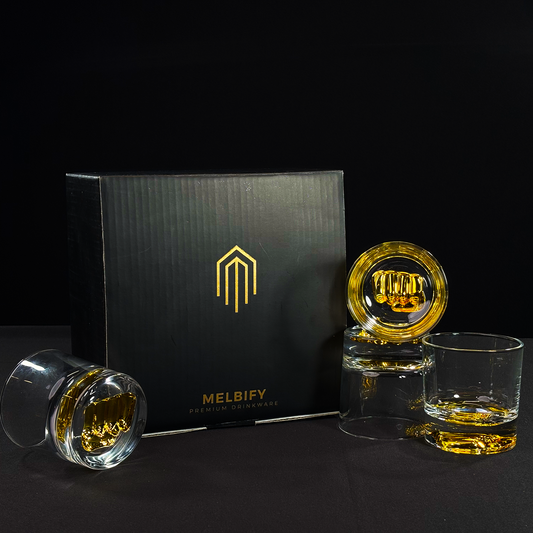 Gold Knockout Gift Box - Set of 4