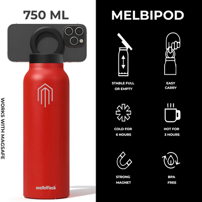 Melbipod Sipper Red