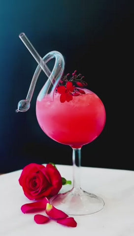 Swan Shaped Cocktail Glass 300ml (Transparent) – Bar Box