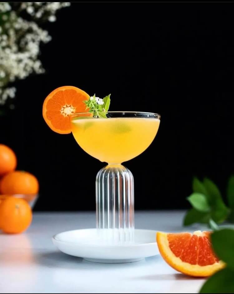 Ribbed Stem Cocktail Glass 250 ML – melbify